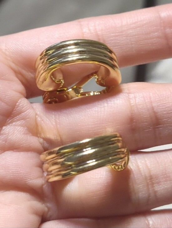 TJG Accessories - TJG Clip-on Hoops Earrings